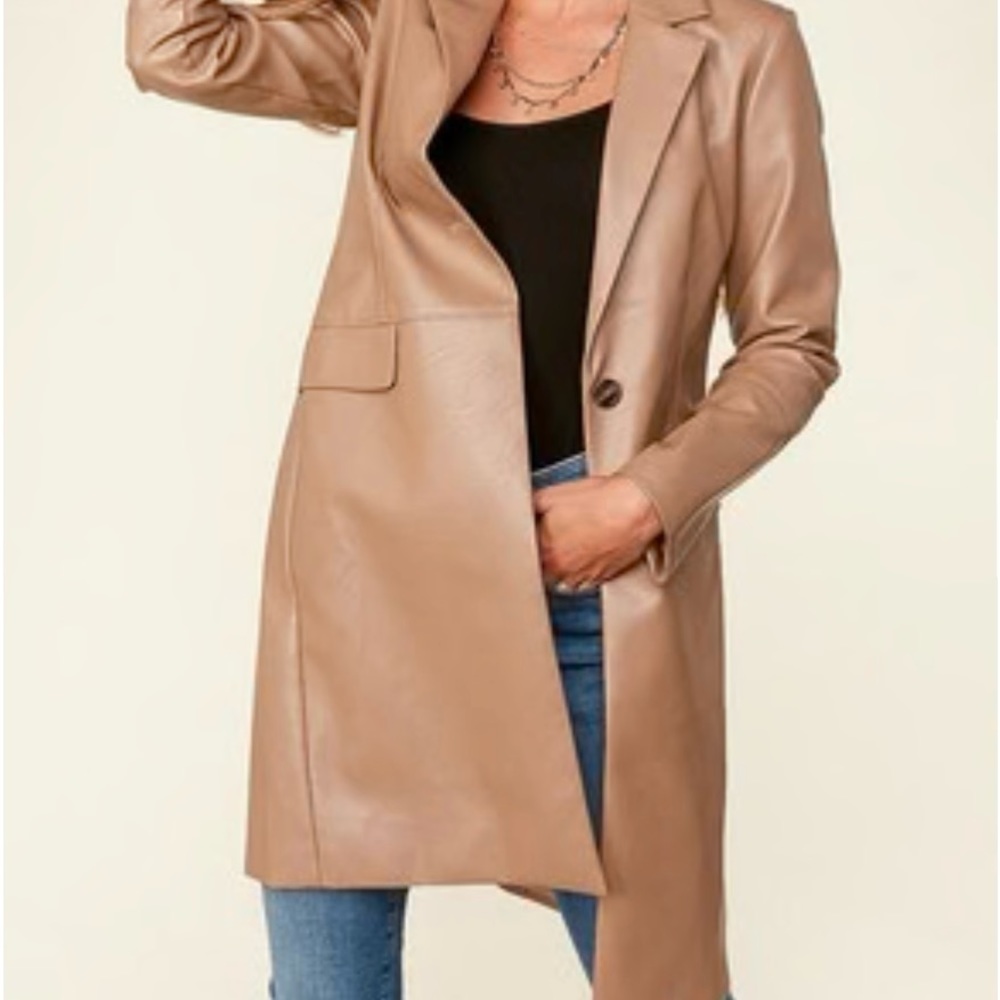 Brand new leather jacket by Sugarfox.
